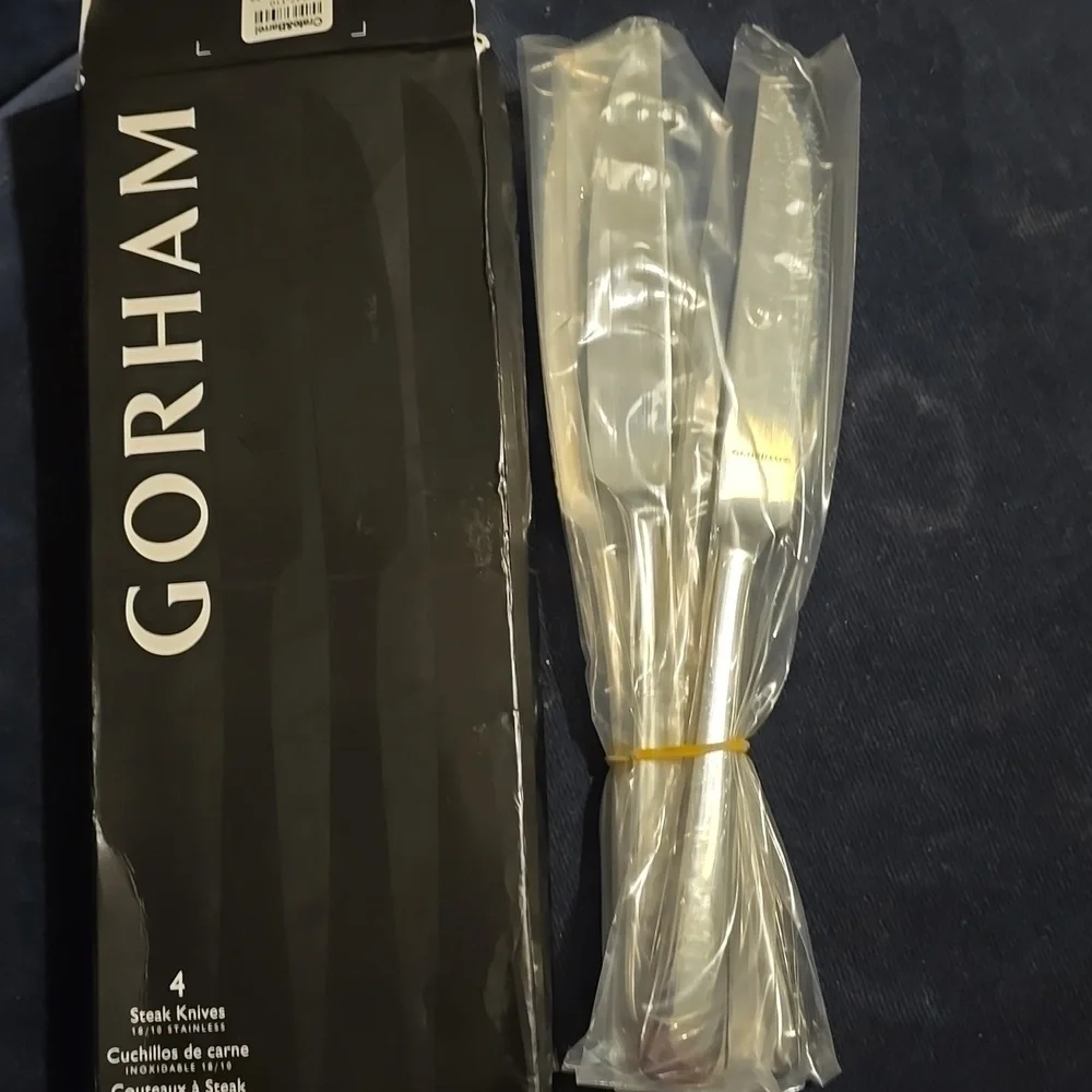❤️BUY 2 GET 1 FREE Gorham Steak Knives Set of 4